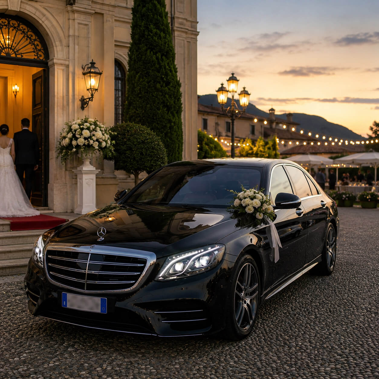 NCC per matrimoni in Friuli e Veneto - auto con autista N.E.S.O. Driver per il giorno del sì